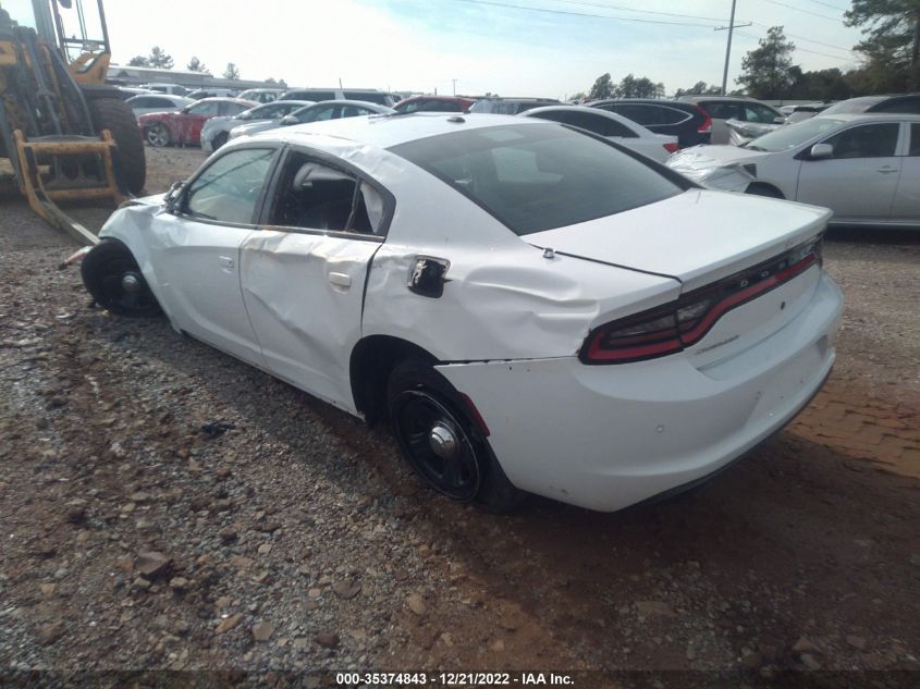 2020 DODGE CHARGER POLICE VIN: 2C3CDXAGXLH111259