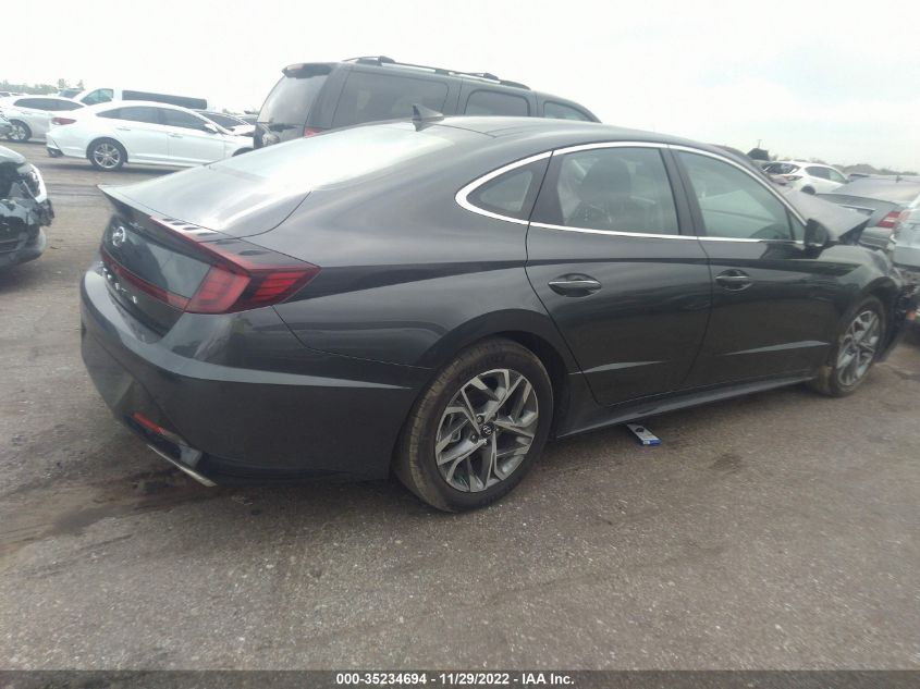 2022 HYUNDAI SONATA SEL VIN: KMHL14JA5NA225441