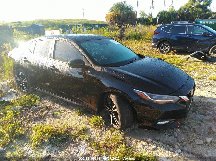 2021 NISSAN SENTRA SR VIN: 3N1AB8DV8MY205132