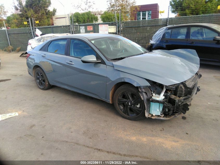 2023 HYUNDAI ELANTRA HYBRID BLUE VIN: KMHLM4AJ8PU033696
