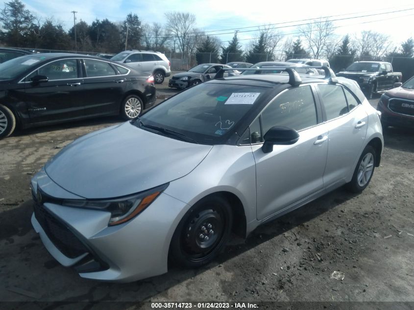 2022 TOYOTA COROLLA HATCHBACK NIGHTSHADE VIN: JTND4MBE6N3187820