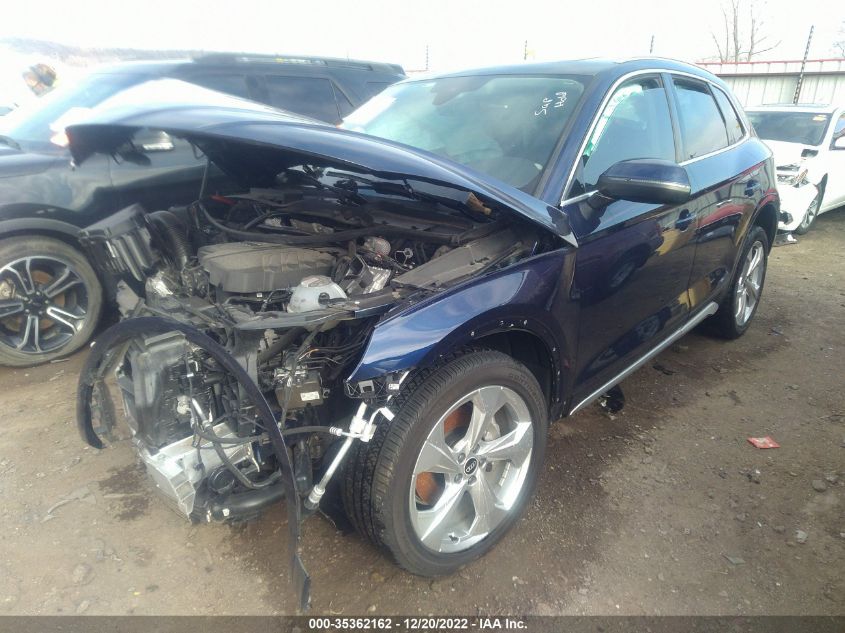 2021 AUDI Q5 PREMIUM PLUS VIN: WA1BAAFY2M2097022