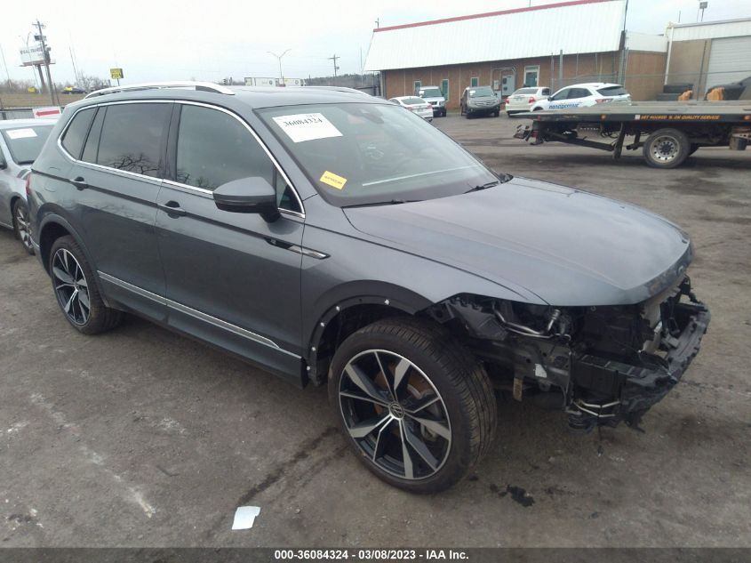 2022 VOLKSWAGEN TIGUAN SEL R-LINE VIN: 3VV4B7AX0NM004278