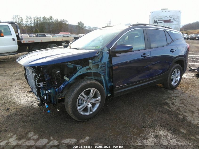 2022 GMC TERRAIN SLE VIN: 3GKALMEV7NL272776