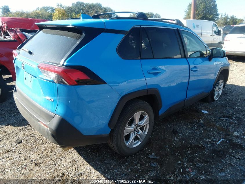 2020 TOYOTA RAV4 XLE VIN: 2T3W1RFV7LW072179