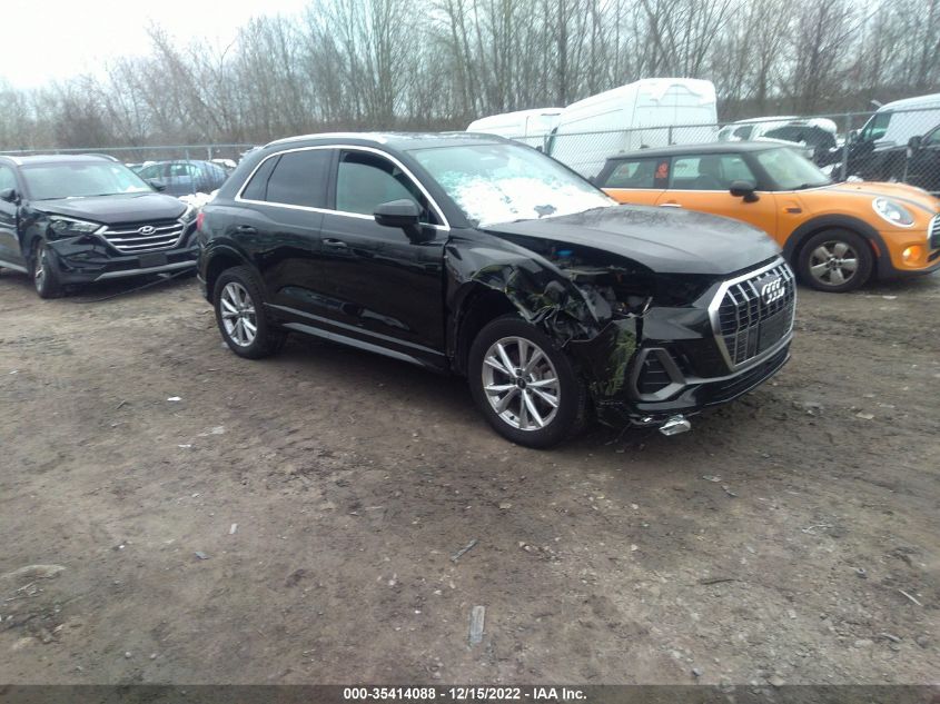2021 AUDI Q3 S LINE PREMIUM VIN: WA1DECF32M1031704