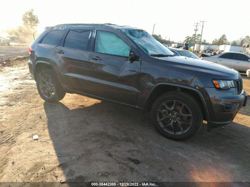 2021 JEEP GRAND CHEROKEE 80TH ANNIVERSARY VIN: 1C4RJFBGXMC858100