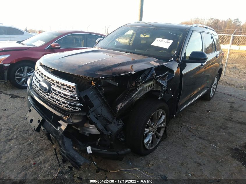 2020 FORD EXPLORER LIMITED VIN: 1FMSK8FH5LGB86298