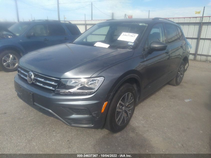 2021 VOLKSWAGEN TIGUAN S VIN: 3VV1B7AX0MM076633