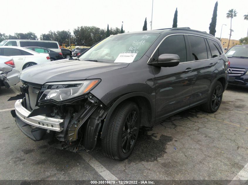2022 HONDA PILOT SPECIAL EDITION VIN: 5FNYF5H26NB008780