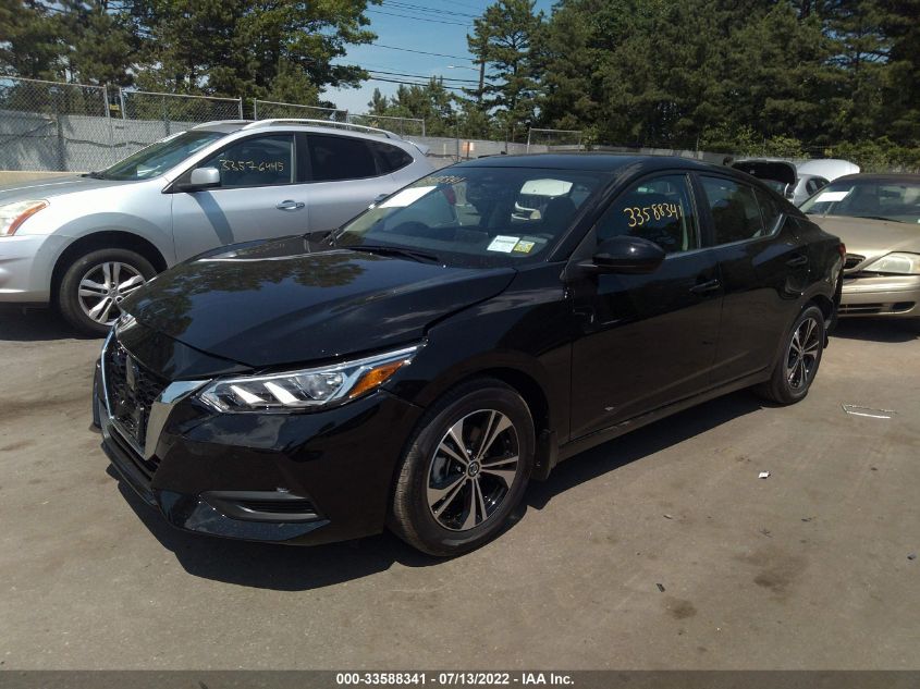 2022 NISSAN SENTRA SV VIN: 3N1AB8CVXNY271541