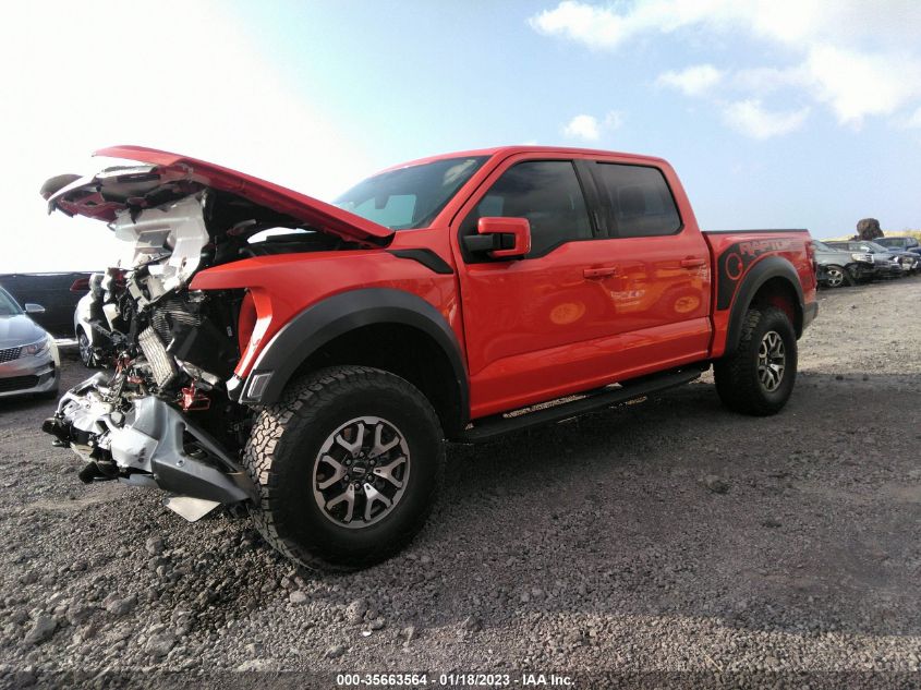 2021 FORD F-150 RAPTOR VIN: 1FTFW1RG5MFC58936