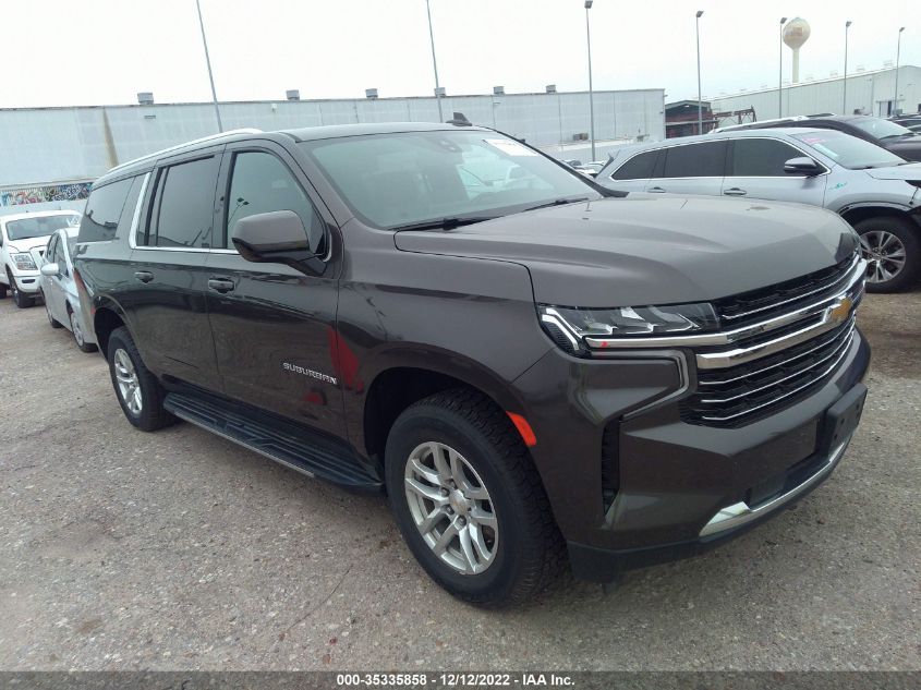 2021 CHEVROLET SUBURBAN LT VIN: 1GNSCCKD4MR260251