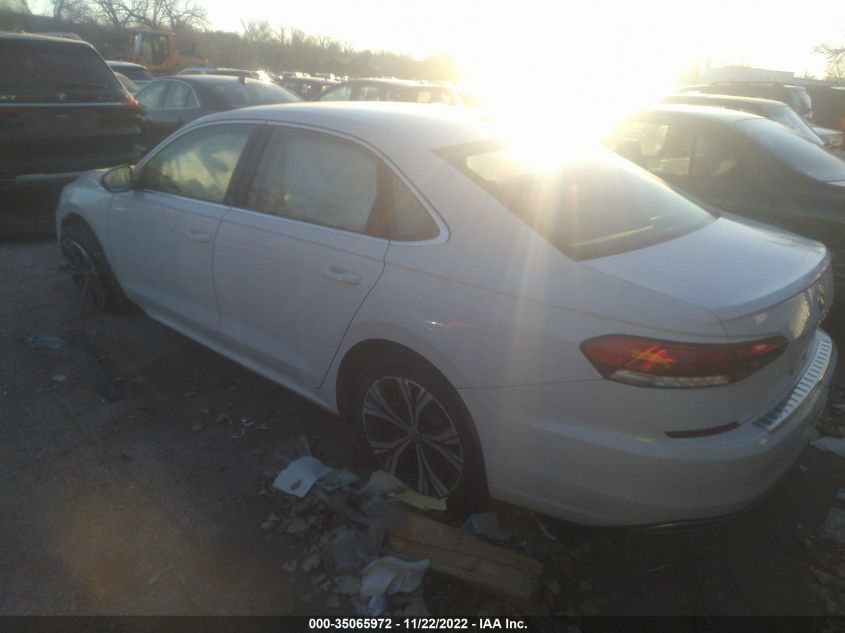 2021 VOLKSWAGEN PASSAT 2.0T SE VIN: 1VWSA7A36MC017992
