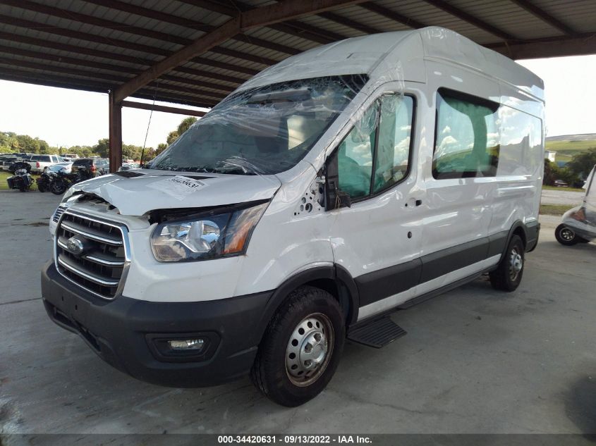 2020 FORD TRANSIT CREW VAN VIN: 1FTBR1VG9LKA12876