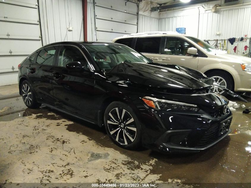 2022 HONDA CIVIC HATCHBACK EX-L VIN: 19XFL1H70NE002161