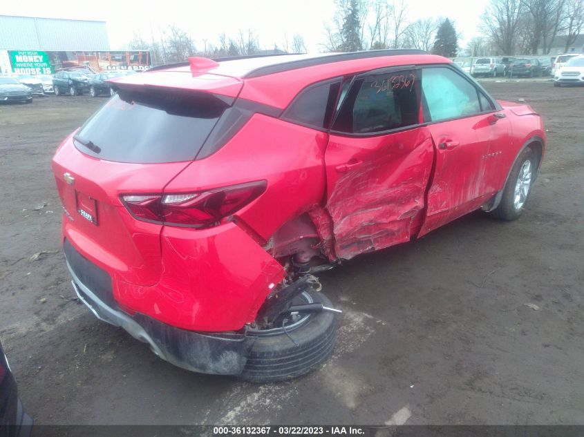 2022 CHEVROLET BLAZER LT VIN: 3GNKBHR41NS232671