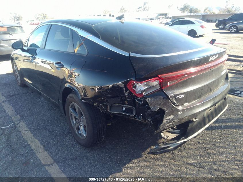 2022 KIA K5 LXS VIN: 5XXG14J2XNG085518