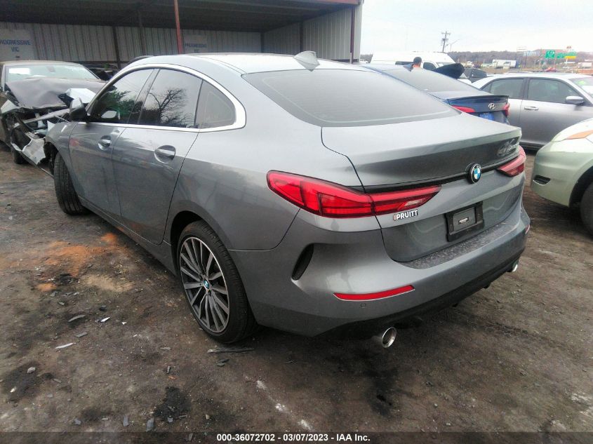 2022 BMW 2 SERIES 228I VIN: WBA53AK02N7K56636