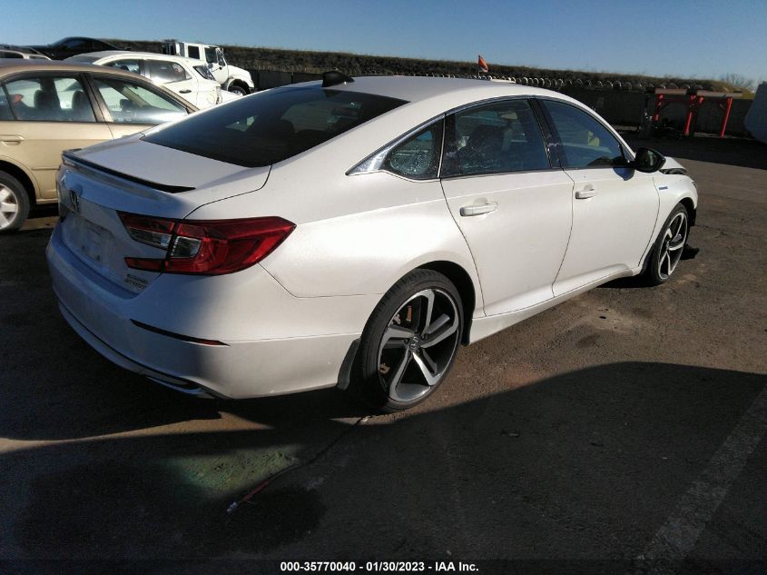 2022 HONDA ACCORD HYBRID SPORT VIN: 1HGCV3F28NA031847