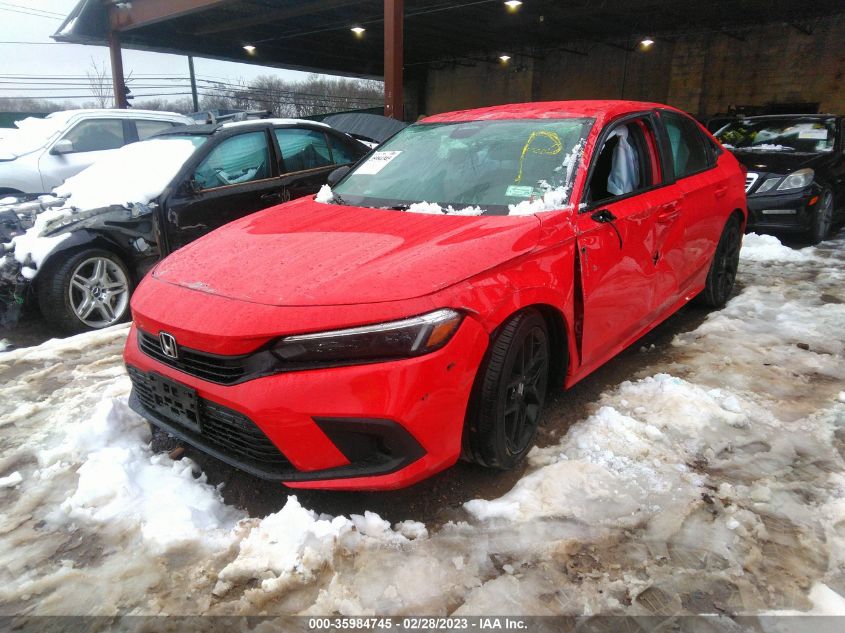 2023 HONDA CIVIC SEDAN SPORT VIN: 2HGFE2F56PH514422
