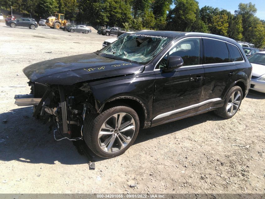 2021 AUDI Q7 PREMIUM PLUS VIN: WA1LXAF71MD027929