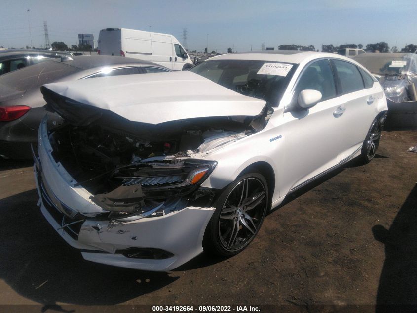 2021 HONDA ACCORD HYBRID TOURING VIN: 1HGCV3F91MA022628