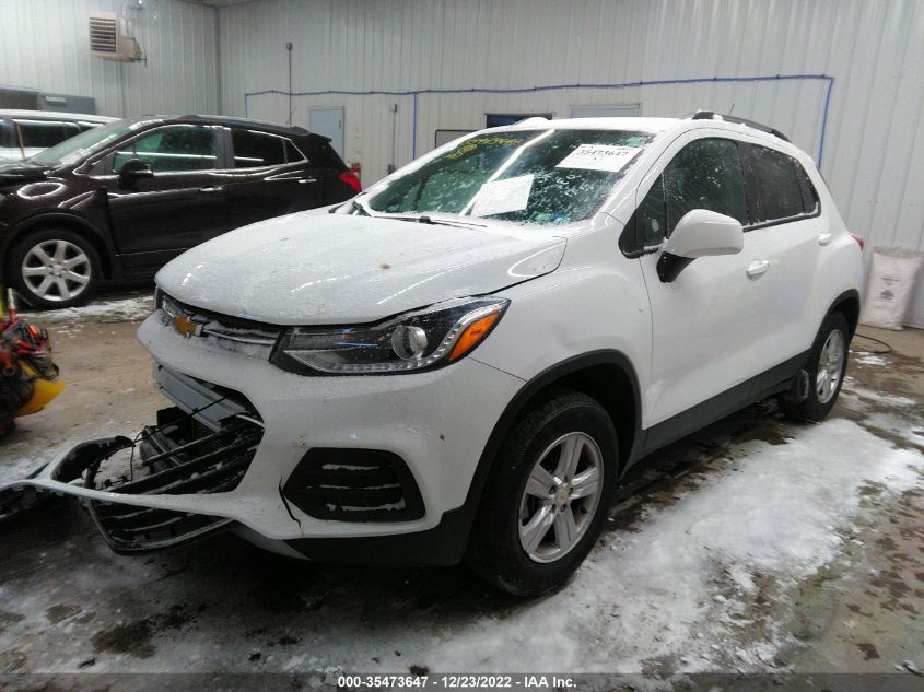 2021 CHEVROLET TRAX LT VIN: KL7CJPSM5MB361959
