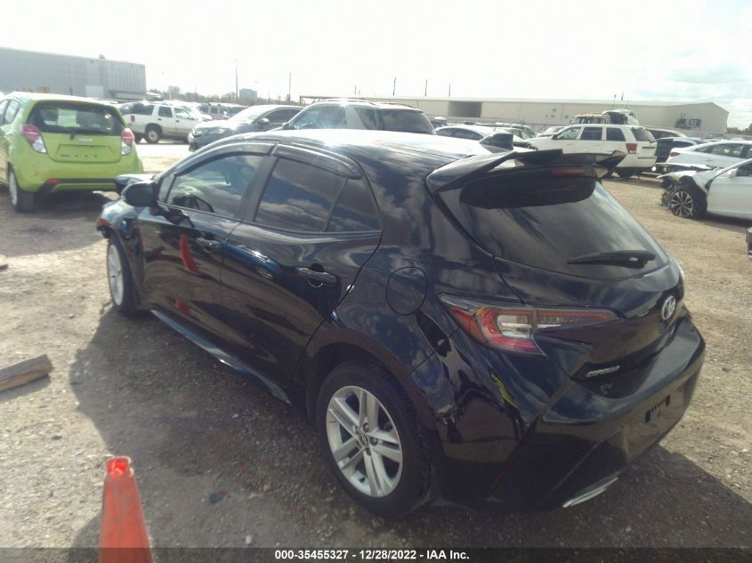 2021 TOYOTA COROLLA HATCHBACK SE/XSE VIN: JTNB4MBE9M3131702