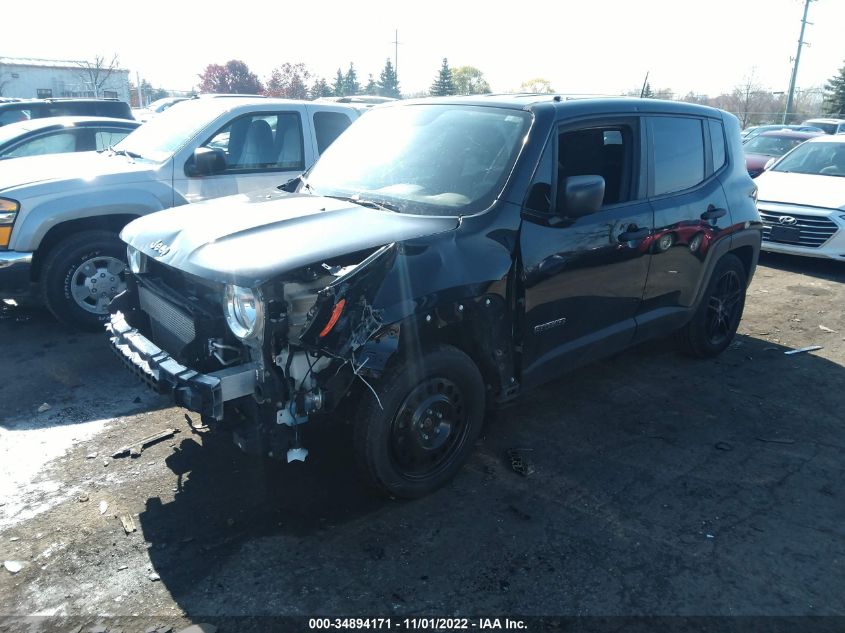 2020 JEEP RENEGADE SPORT VIN: ZACNJAAB9LPL26044