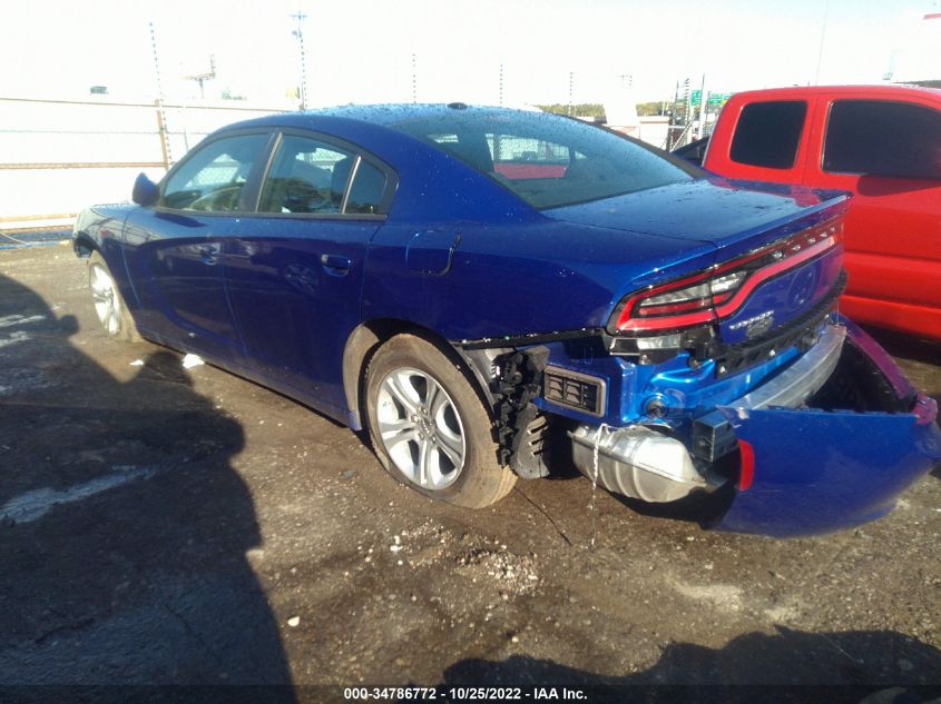 2022 DODGE CHARGER SXT VIN: 2C3CDXBG0NH206057