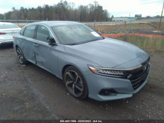 2022 HONDA ACCORD SEDAN SPORT VIN: 1HGCV1F33NA114146