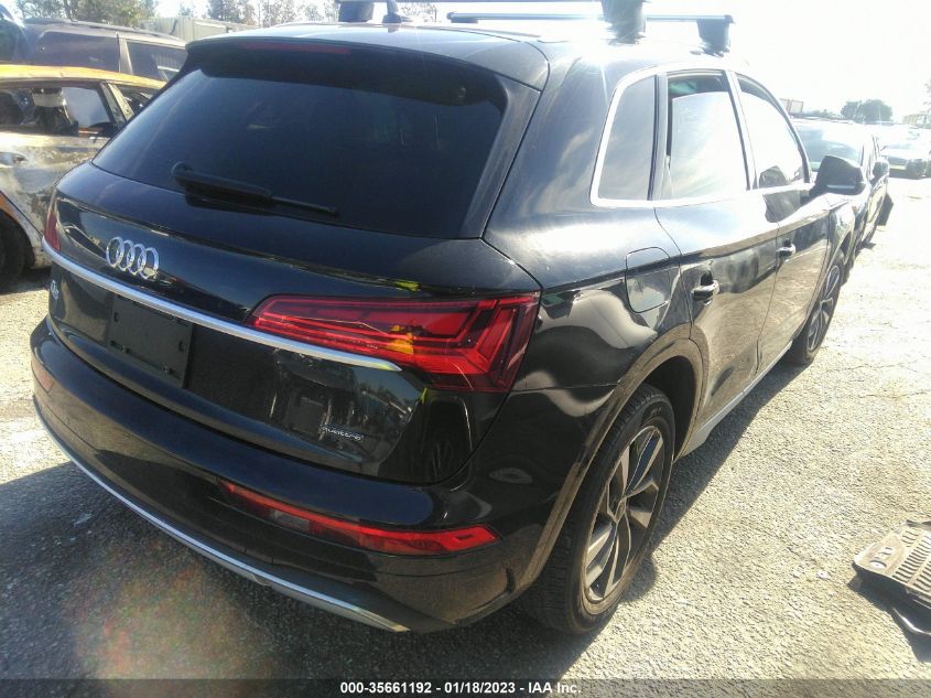 2021 AUDI Q5 PREMIUM PLUS VIN: WA1BABFYXM2070513