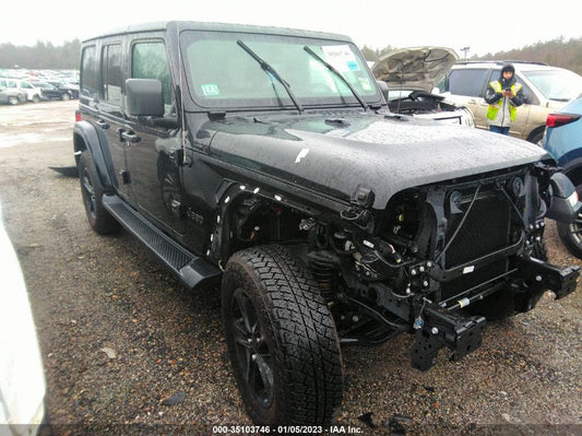 2021 JEEP WRANGLER UNLIMITED SAHARA ALTITUDE VIN: 1C4HJXEN3MW867389