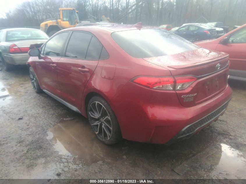 2022 TOYOTA COROLLA SE/SE NIGHTSHADE/APEX SE VIN: JTDS4MCE9NJ085868