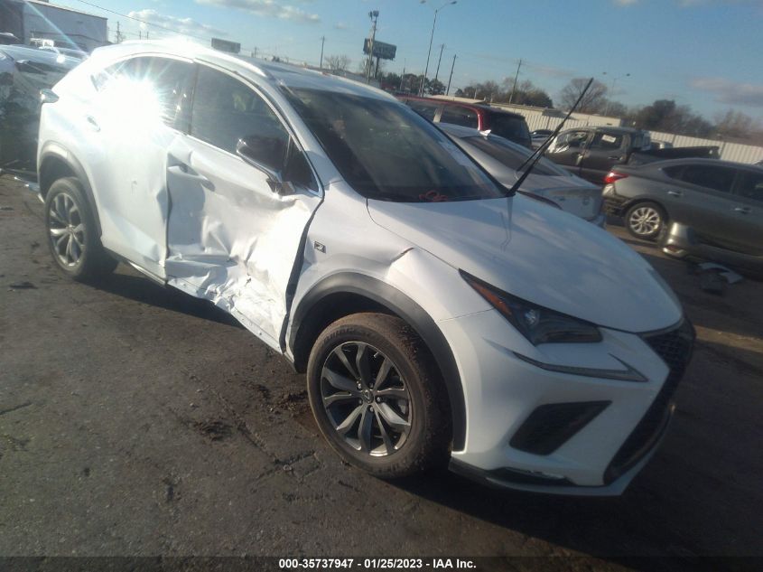 2021 LEXUS NX VIN: JTJSARBZ7M5029037