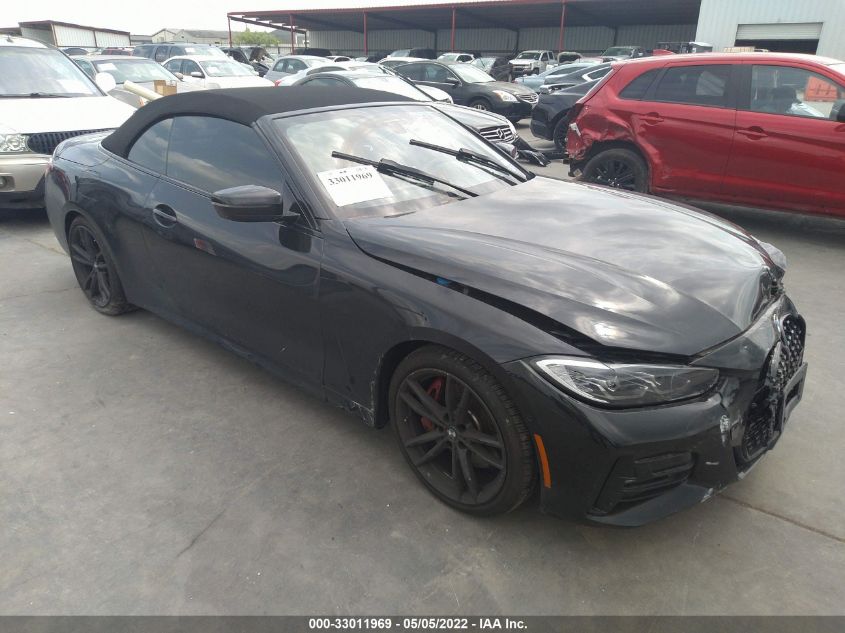 2021 BMW 4 SERIES 430I VIN: WBA23AT01MCH04830