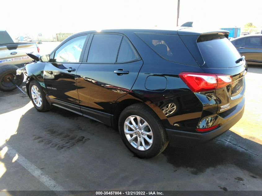 2021 CHEVROLET EQUINOX LS VIN: 3GNAXHEV9MS123661