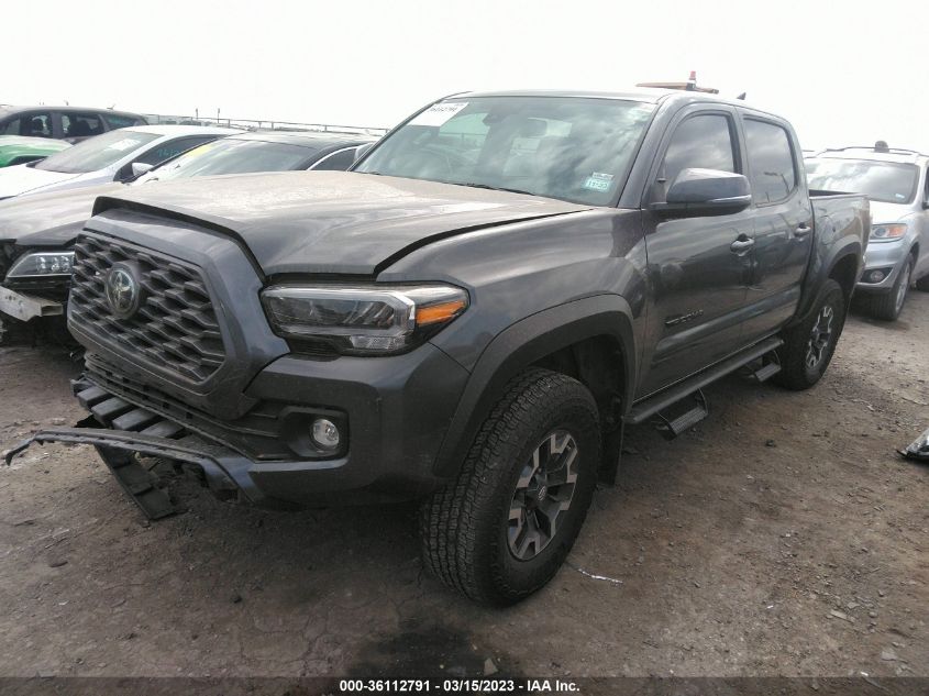 2022 TOYOTA TACOMA 4WD SR/SR5/TRD SPORT VIN: 3TMCZ5AN3NM465788