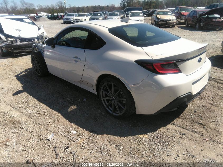 2022 SUBARU BRZ LIMITED VIN: JF1ZDBF17N8701527