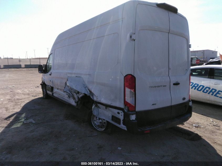 2022 FORD TRANSIT CARGO VAN VIN: 1FTBR3U89NKA50830