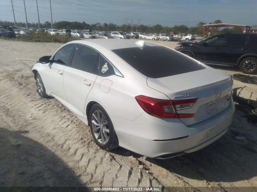 2021 HONDA ACCORD SEDAN LX VIN: 1HGCV1F16MA020565