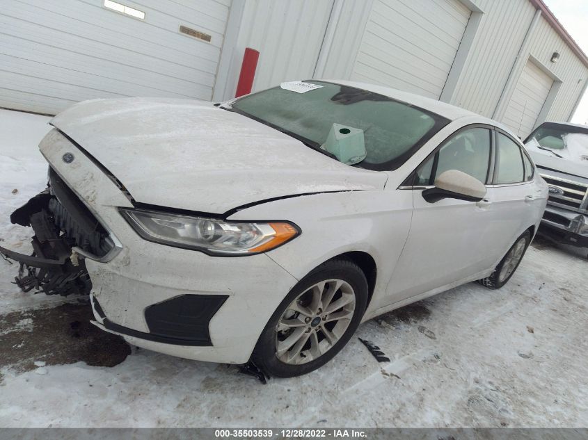 2020 FORD FUSION SE VIN: 3FA6P0HD7LR250181