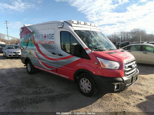 2020 FORD TRANSIT CARGO VAN VIN: 1FDBR1CG9LKB25872