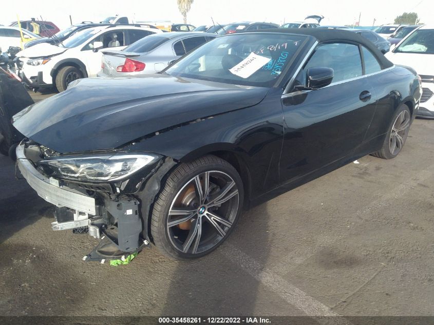 2021 BMW 4 SERIES 430I VIN: WBA23AT00MCG87826