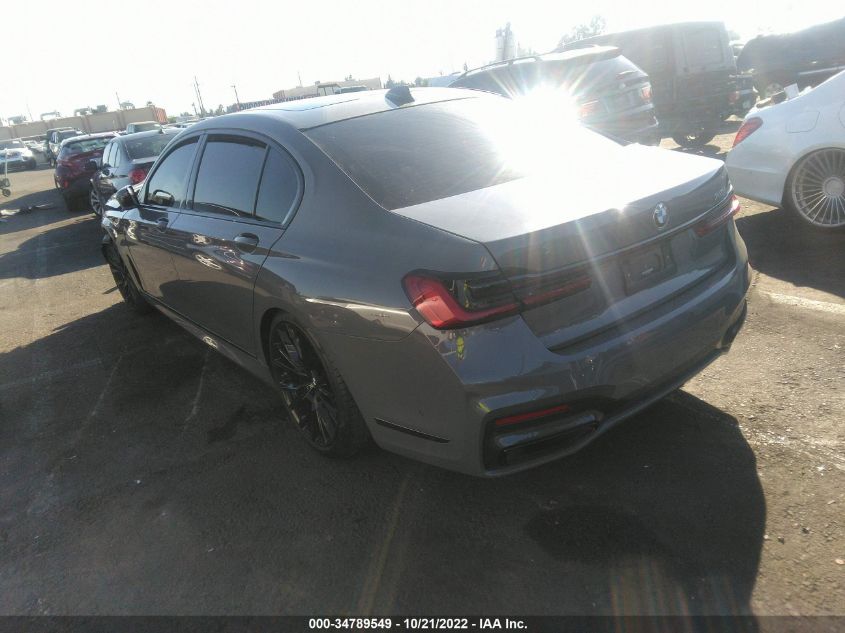 2022 BMW 7 SERIES 740I VIN: WBA7T2C06NCJ31420