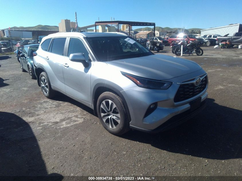 2023 TOYOTA HIGHLANDER L/LE/XLE/XSE/LIMITED VIN: 5TDKDRBH5PS002872