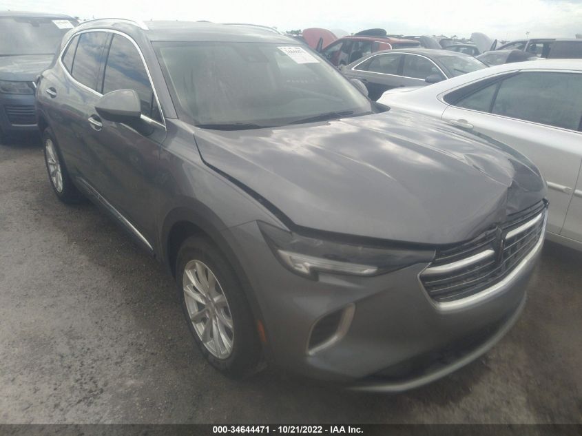 2021 BUICK ENVISION PREFERRED VIN: LRBAZLR44MD072155