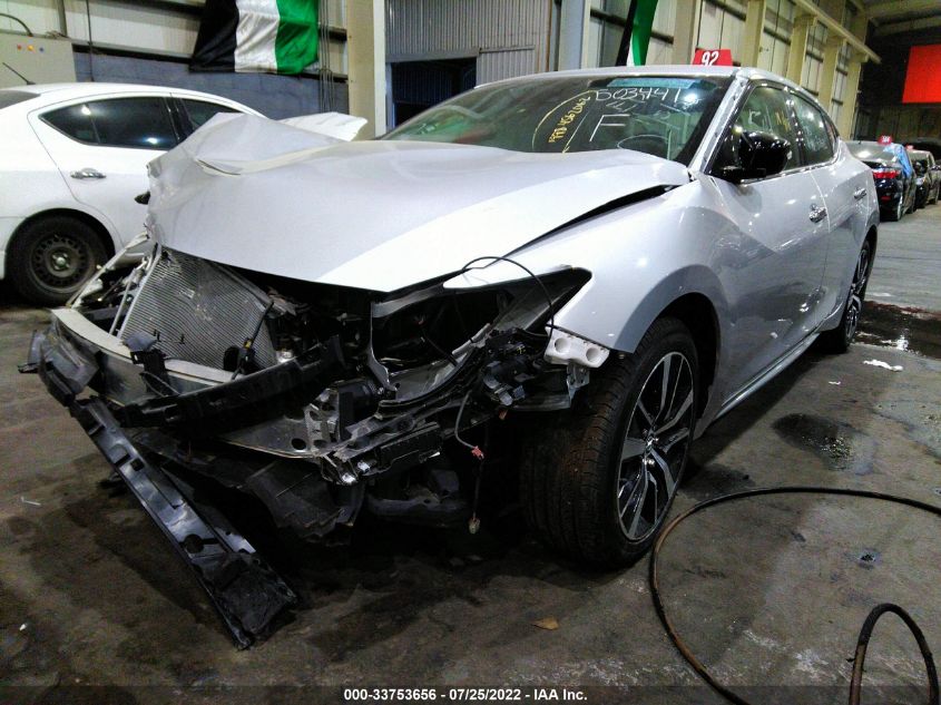 2022 NISSAN MAXIMA SV VIN: 004AA6CV2NC503441