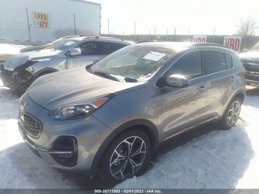2021 KIA SPORTAGE SX TURBO VIN: KNDPRCA60M7869123